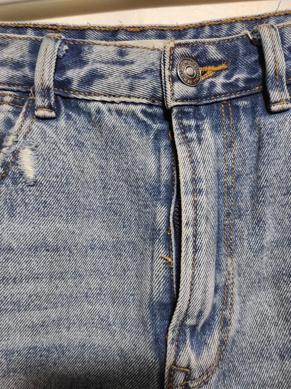 Pantalon vaquero roto stradivarius talla M 38, foto 5
