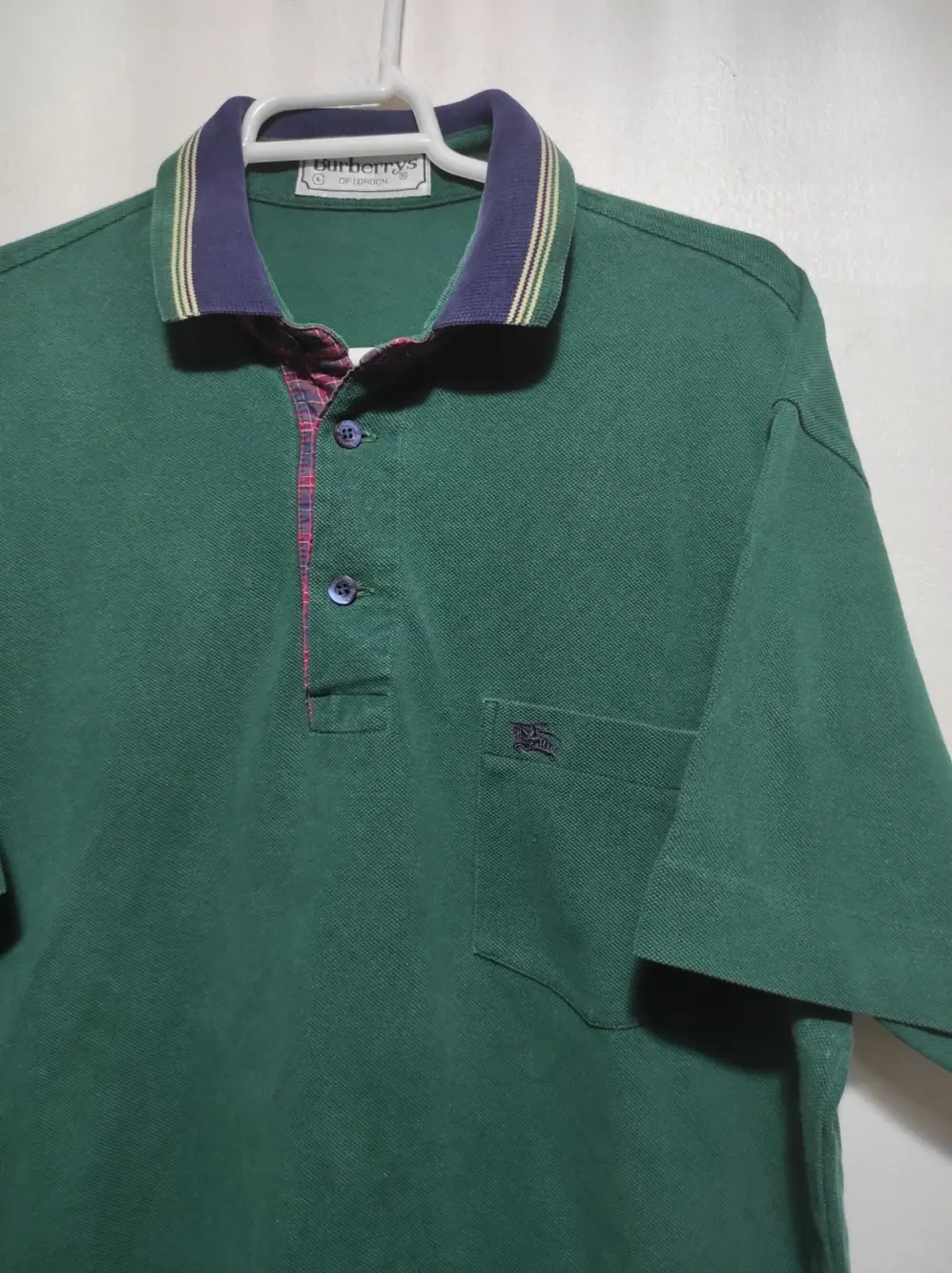 Polo manga corta Burberrys talla 4 equivale a una M, foto 2