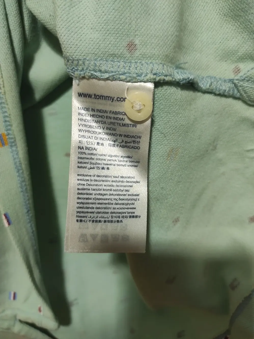 Polo manga corta Tommy Hilfiger talla 176cm ver medidas, foto 4