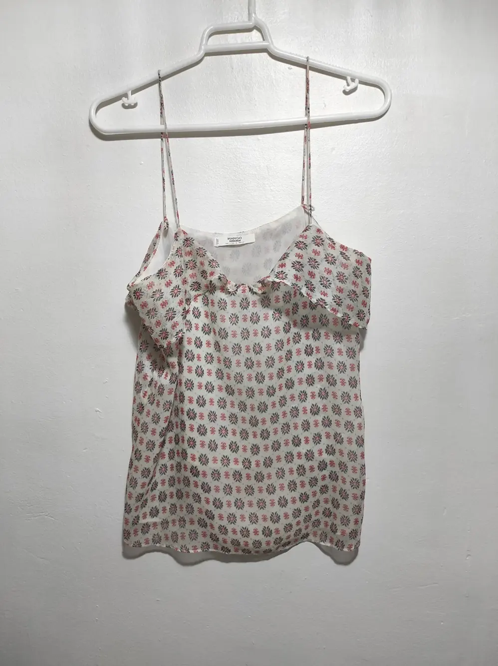 Camiseta blusa sin mangas Mango Casualwear talla S