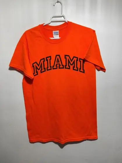 Camiseta manga corta Miami Gildan talla S