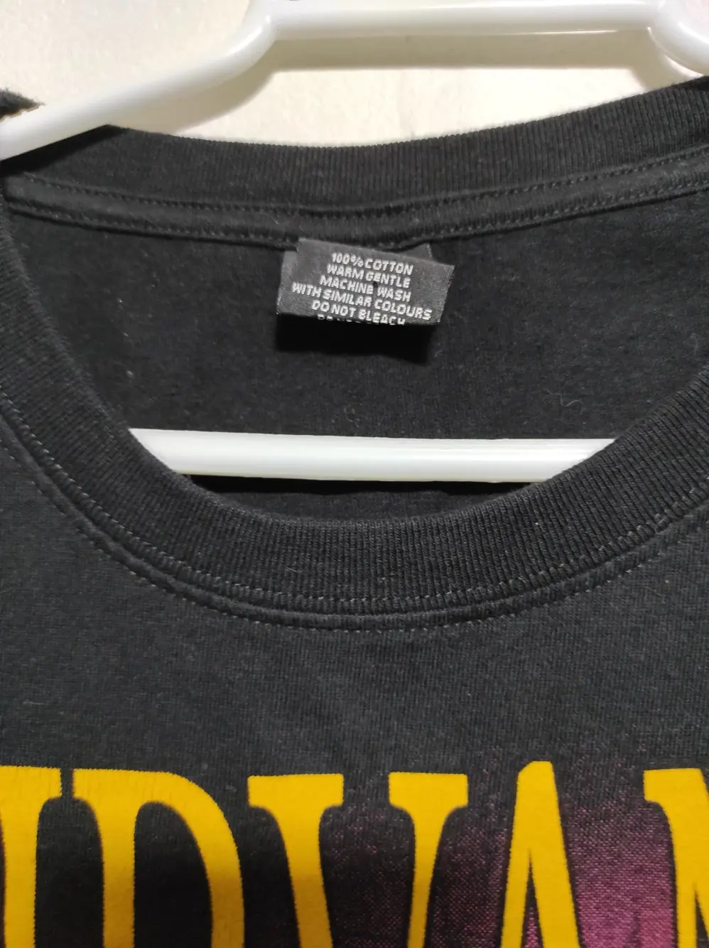 Camiseta vintage Nirvana Kurt Cobain "Hot rock" talla S, foto 3