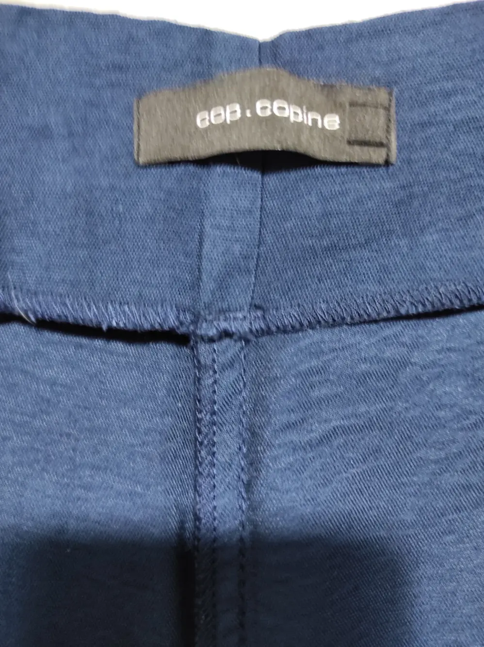 Pantalon fino ancho cop copine talla 36 S, foto 4