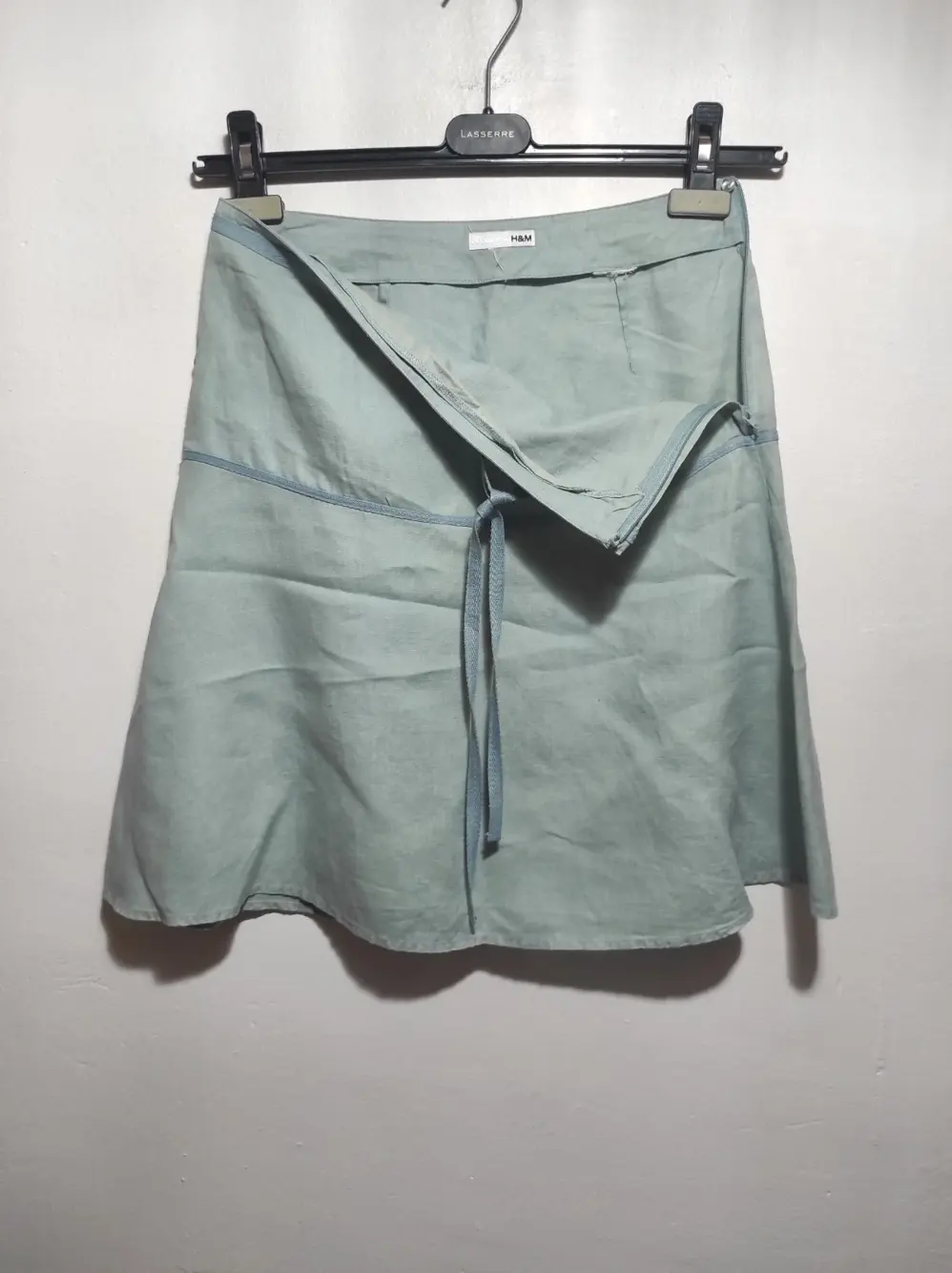 Falda acampada H&M talla S, foto 3