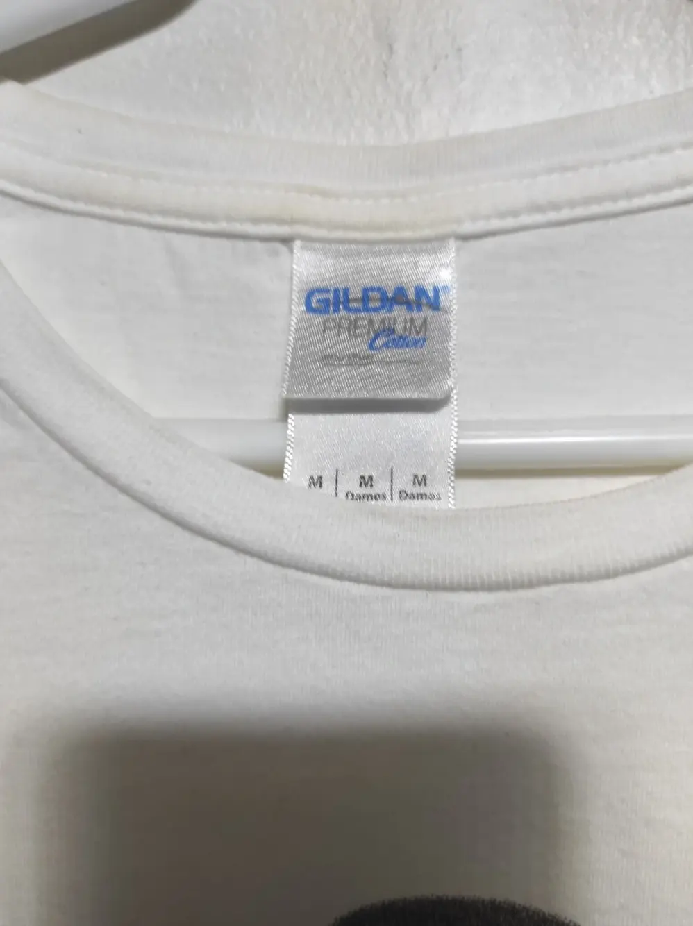 Camiseta manga corta "siempre elegante nunca a la moda" Gildan talla M, foto 3
