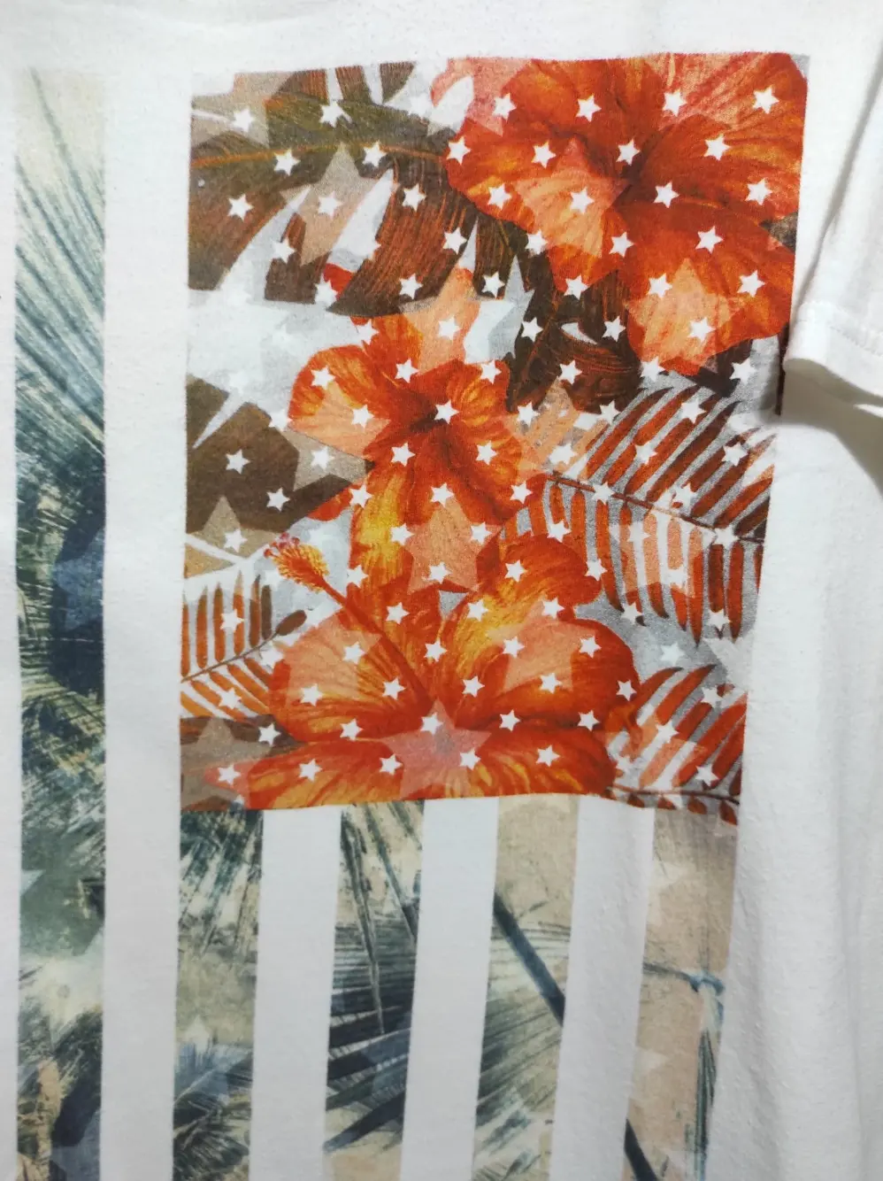 Camiseta manga corta Hawaii Primark talla L, foto 3