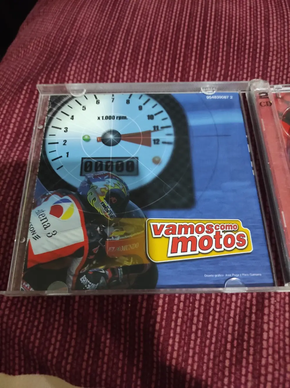 Cd doble vamos como motos Original, foto 2