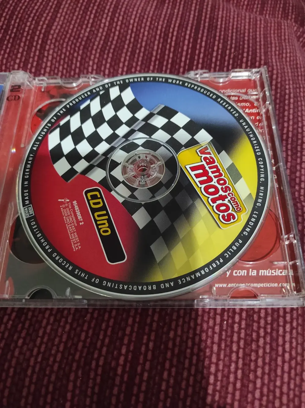 Cd doble vamos como motos Original, foto 3