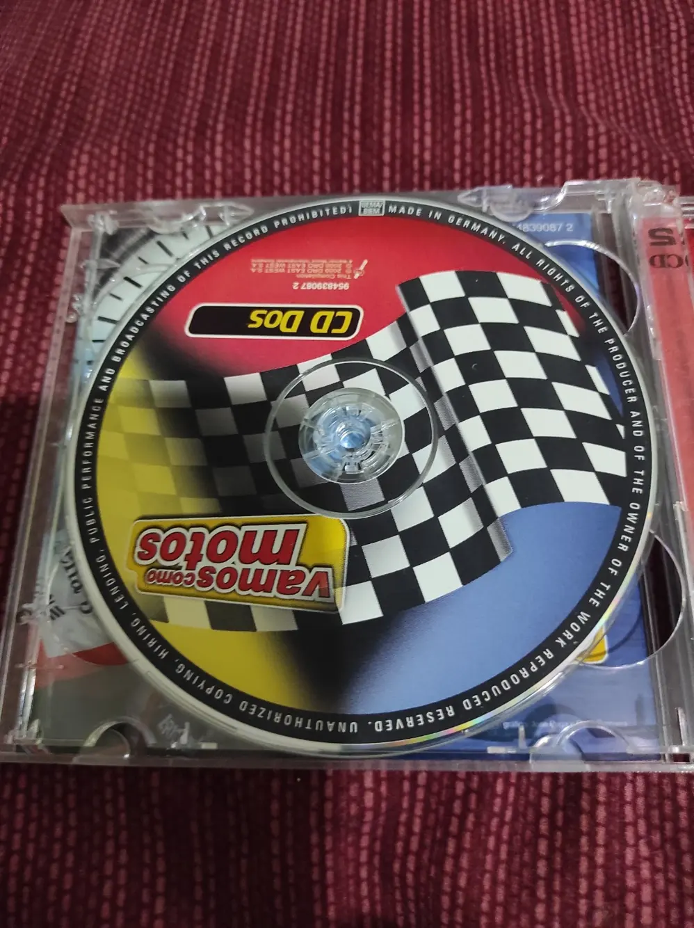 Cd doble vamos como motos Original, foto 4