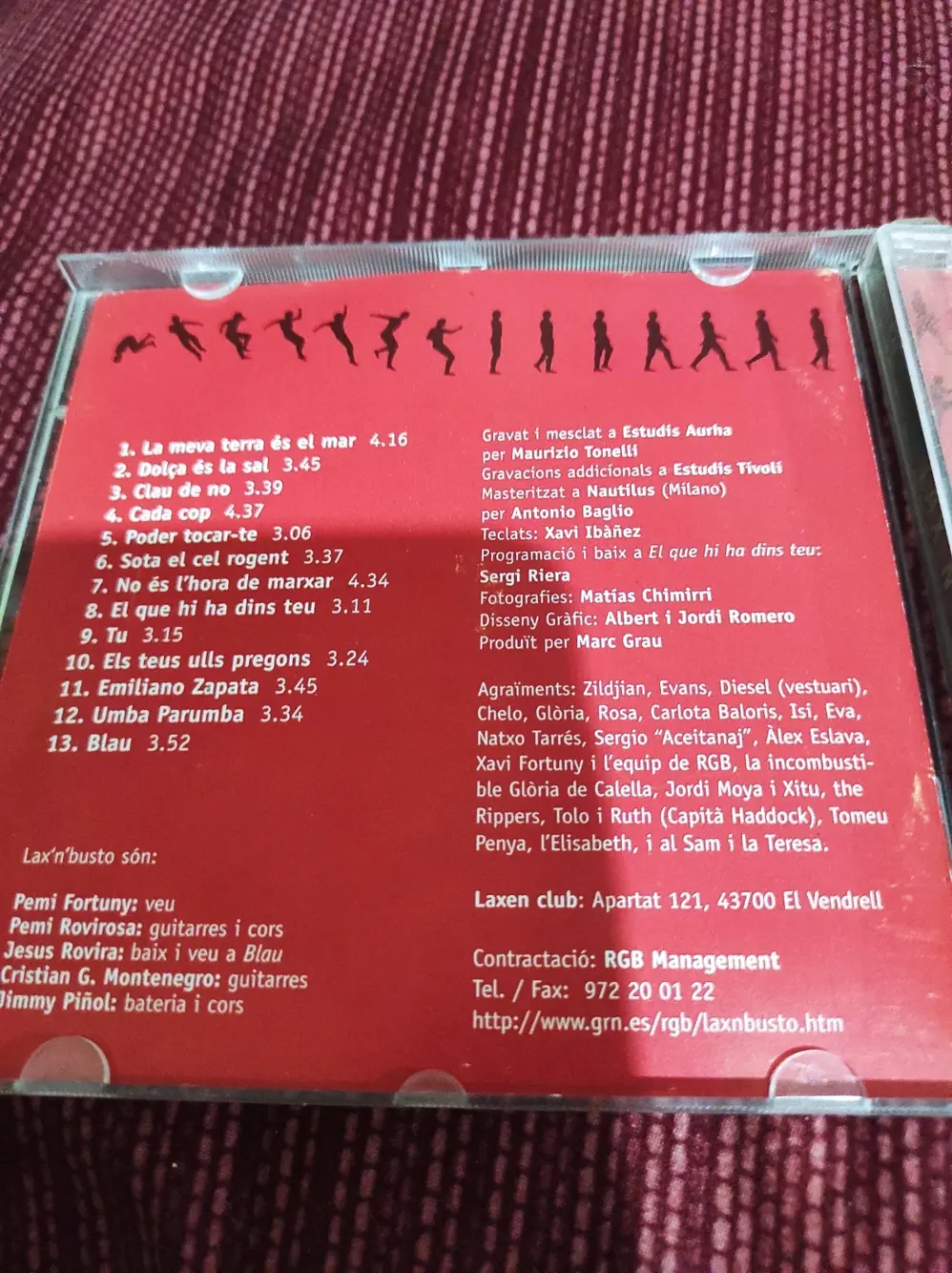 Cd Lax N Busto "Si"Original, foto 2