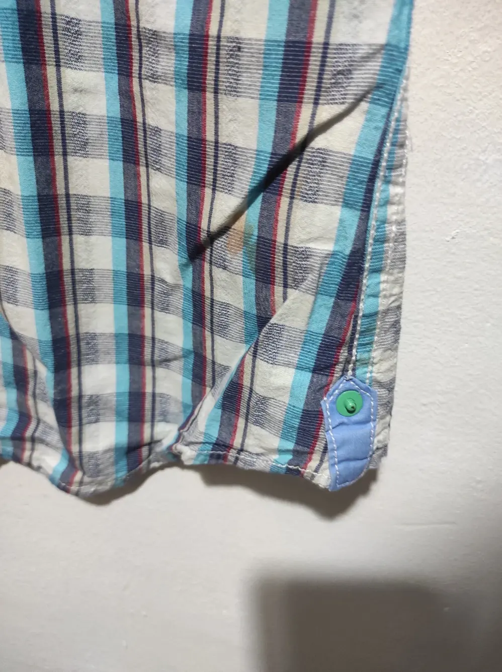 Camisa a cuadros manga corta Forex talla M, foto 2