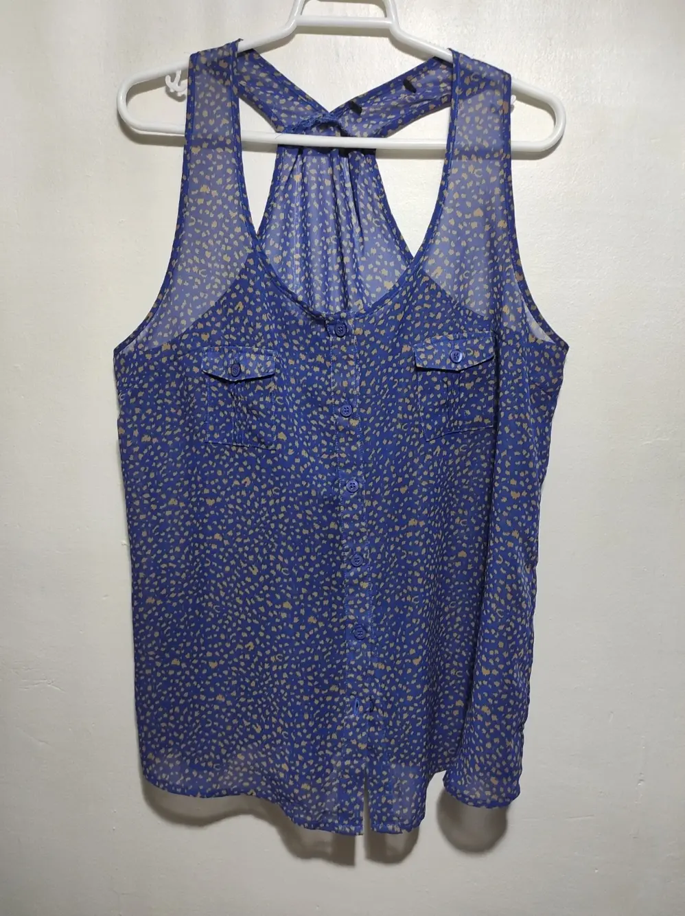 Camiseta blusa sin mangas vintage talla L