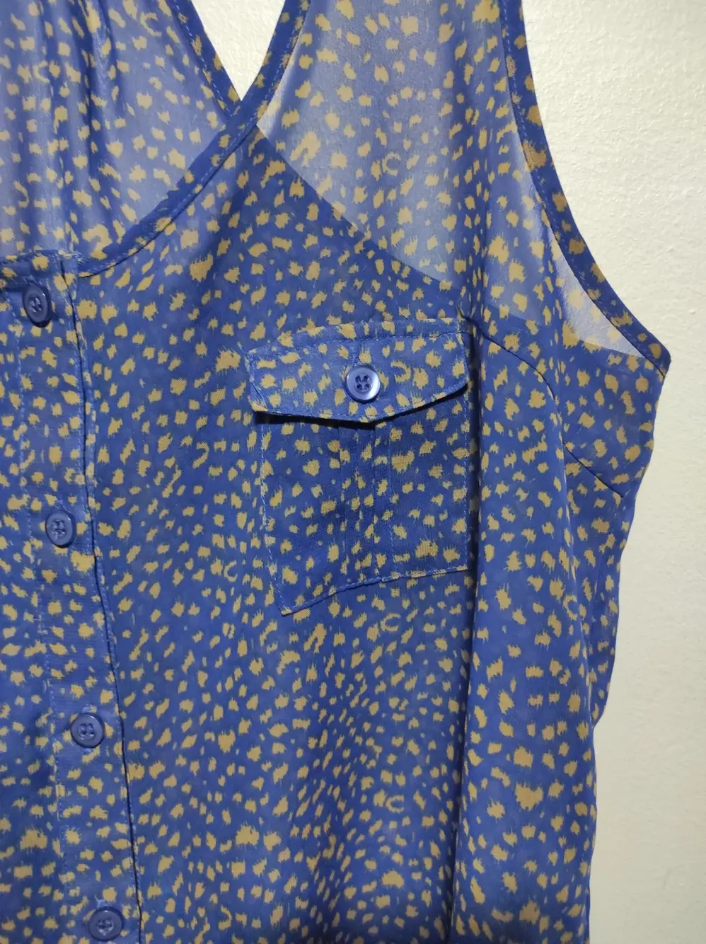 Camiseta blusa sin mangas vintage talla L, foto 2