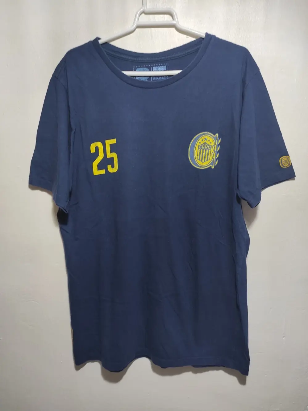 Camiseta manga corta Rosario central Pinola 25 talla L Original Argentina!!