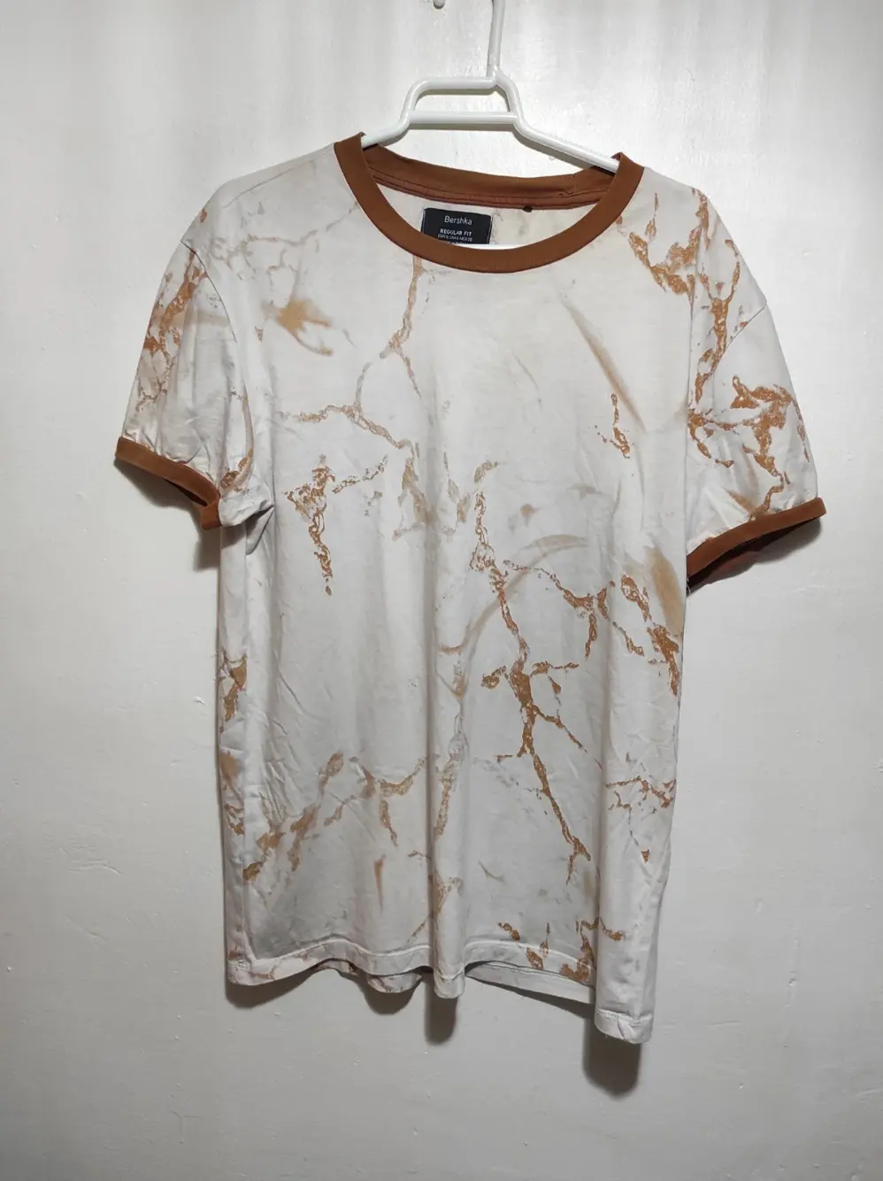 Camiseta manga corta Bershka talla S