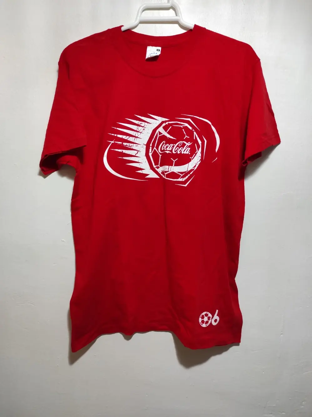 Camiseta vintage Coca-Cola mundial 2006 num 12 screen stars talla M