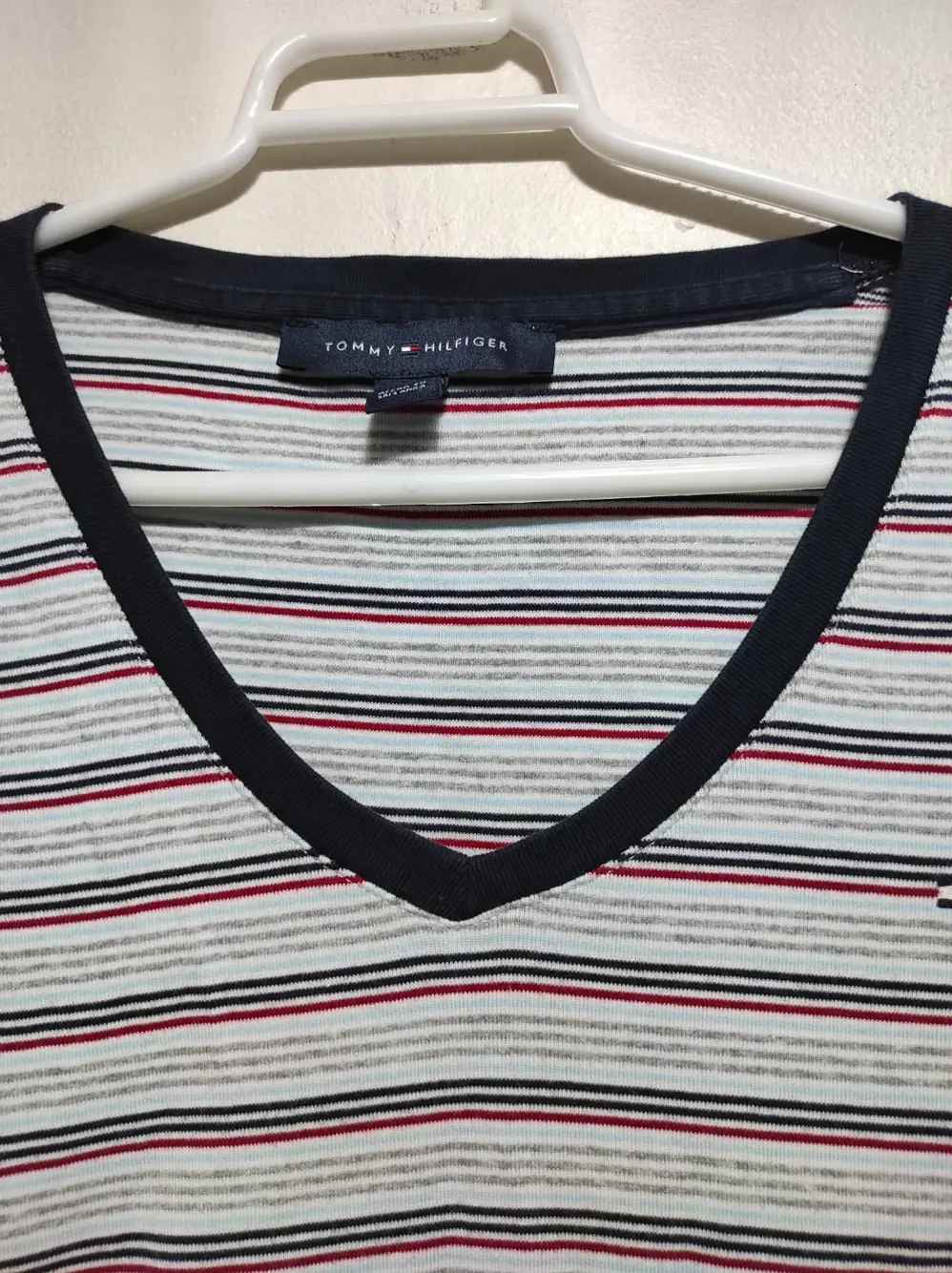 Camiseta a rayas manga corta Tommy Hilfiger talla S, foto 2