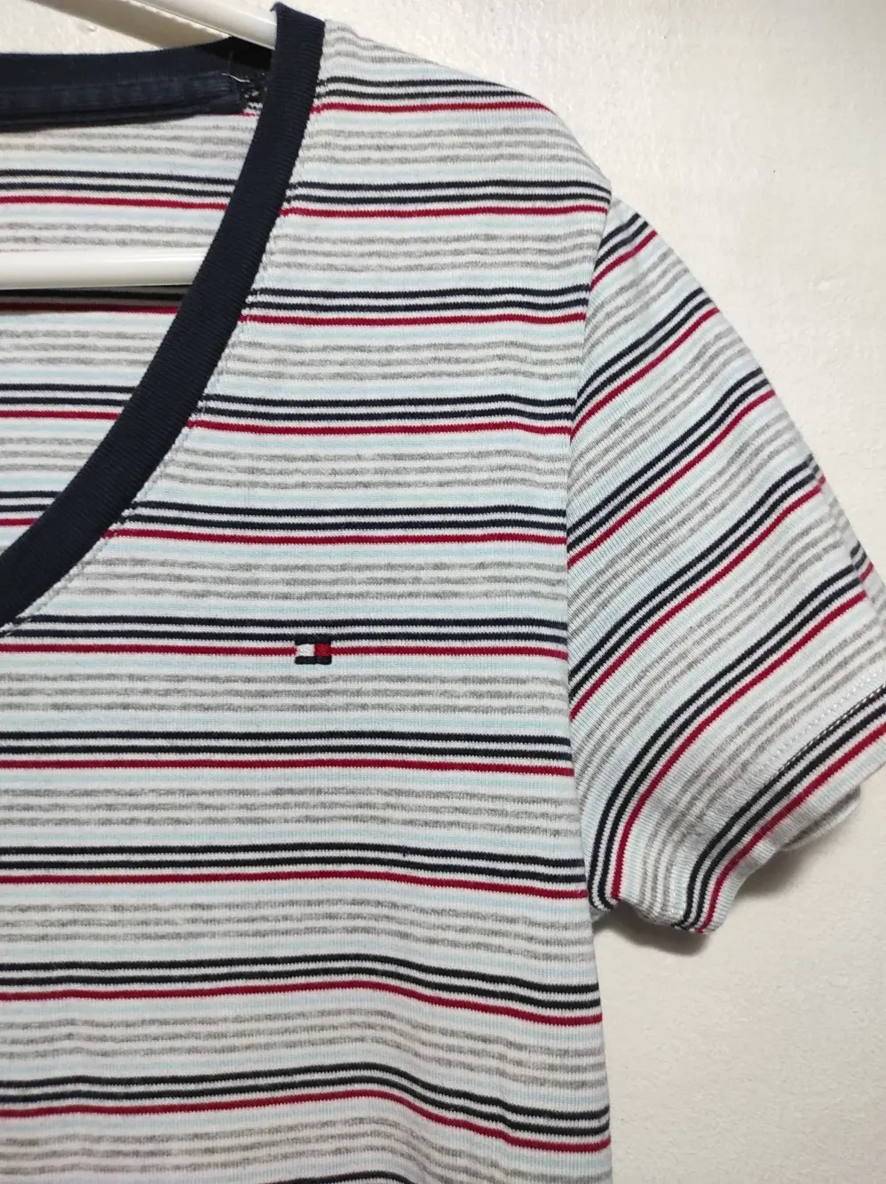 Camiseta a rayas manga corta Tommy Hilfiger talla S, foto 3