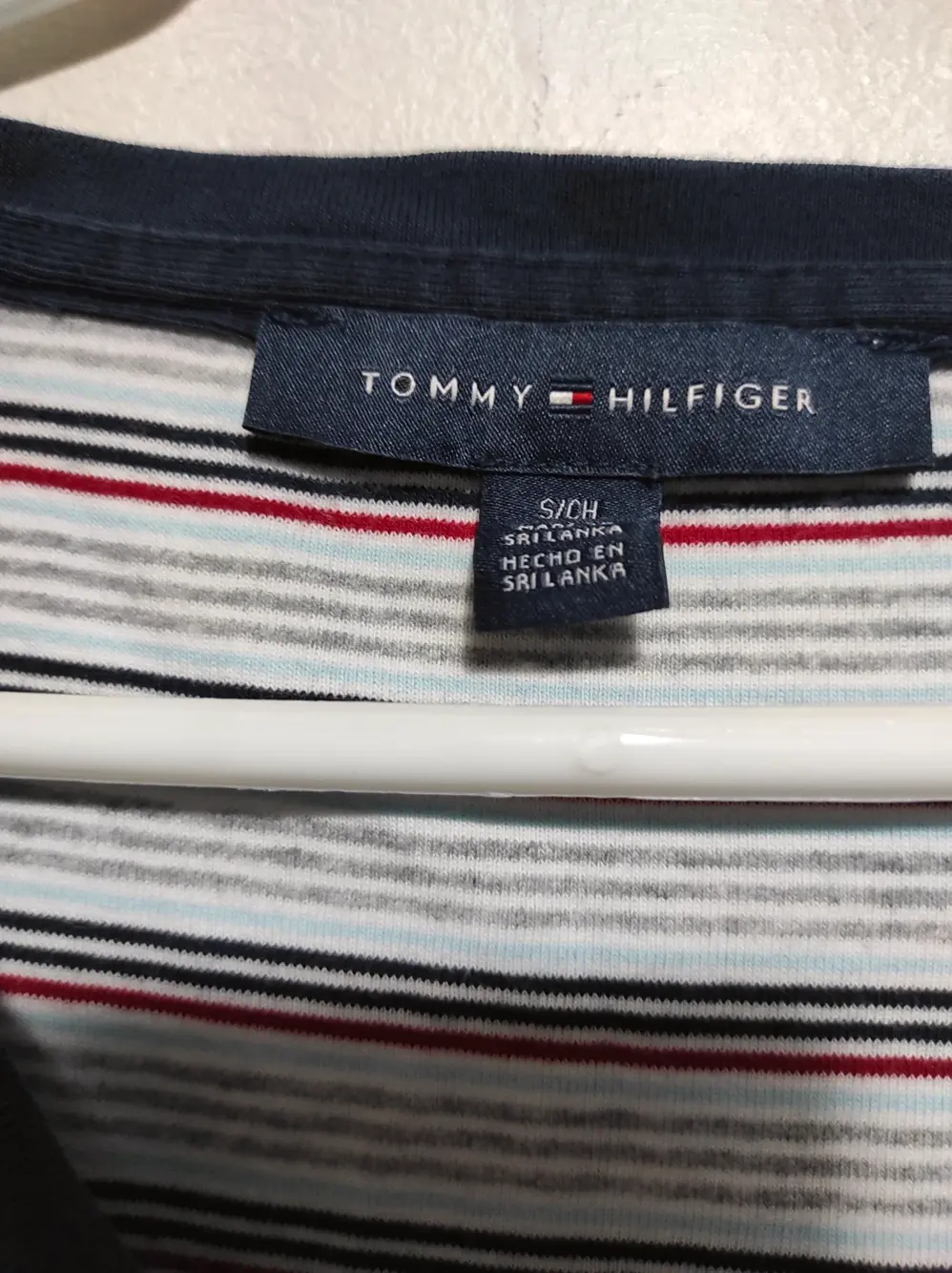 Camiseta a rayas manga corta Tommy Hilfiger talla S, foto 4