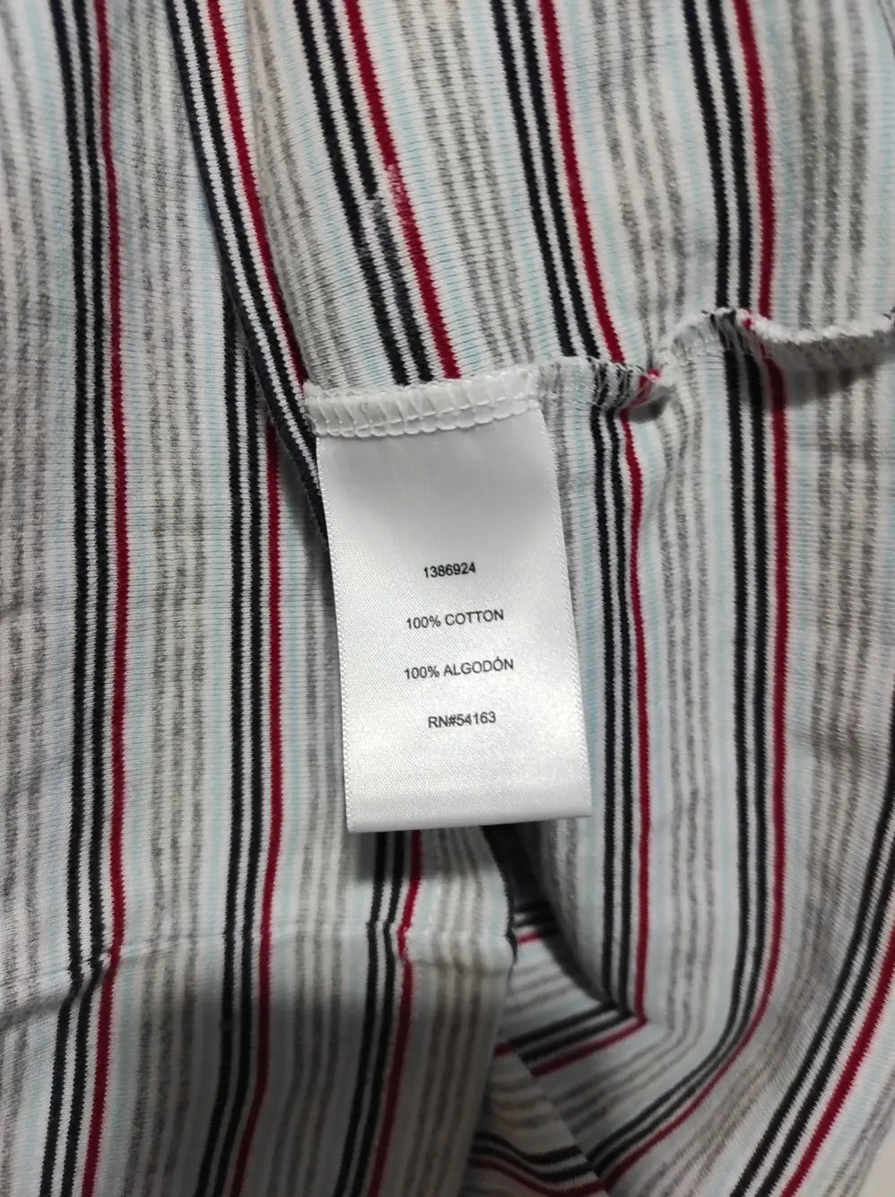 Camiseta a rayas manga corta Tommy Hilfiger talla S, foto 5