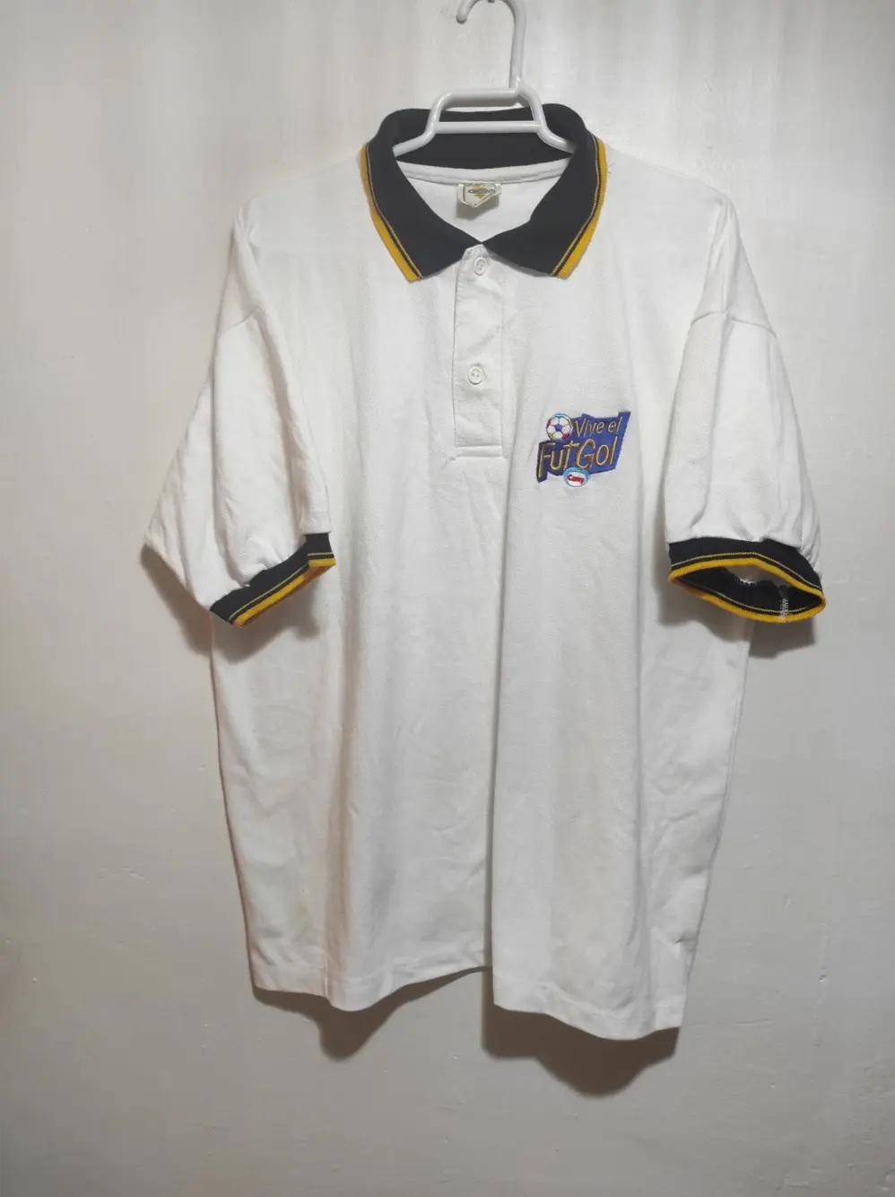 Polo vintage Vive el futbol Camy Cromo Sport talla unica sirve para XL/XXL ver medidas