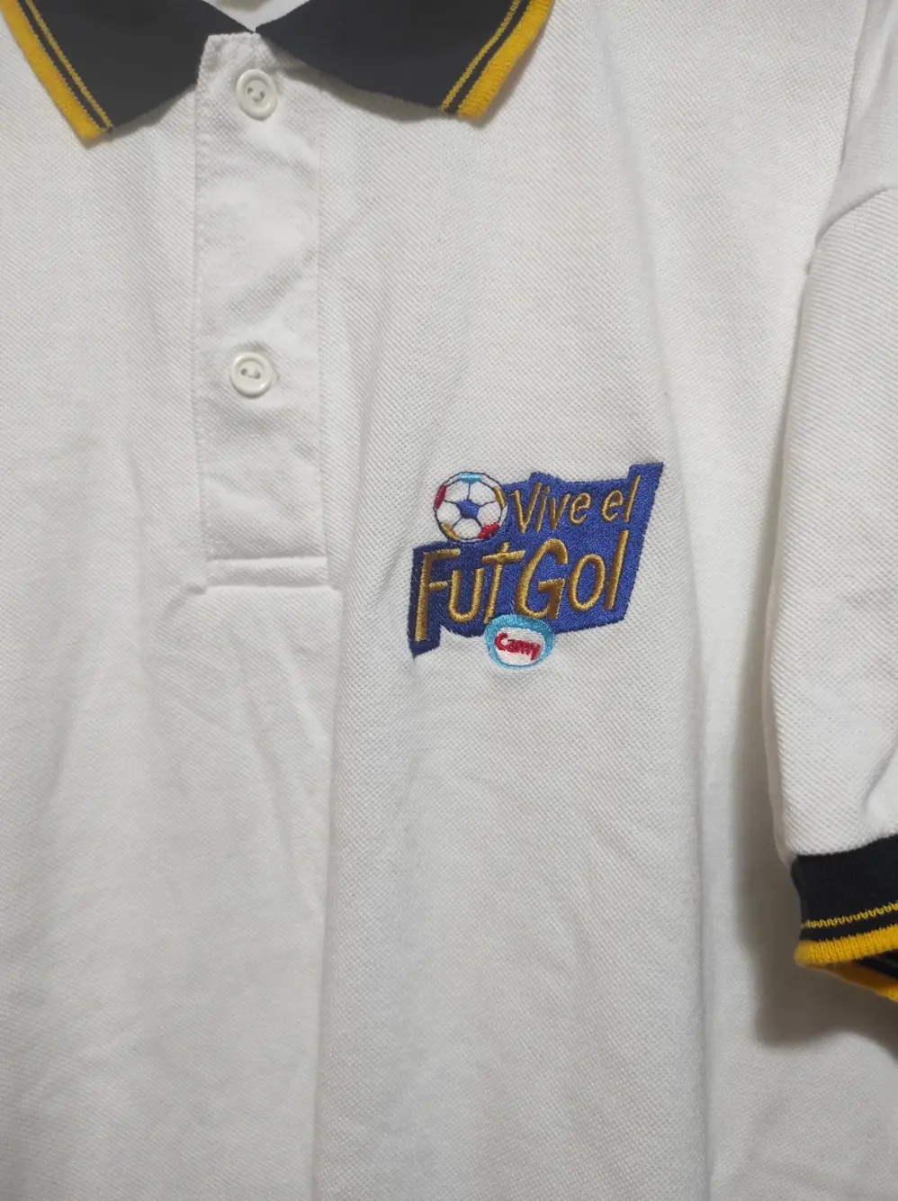 Polo vintage Vive el futbol Camy Cromo Sport talla unica sirve para XL/XXL ver medidas, foto 3