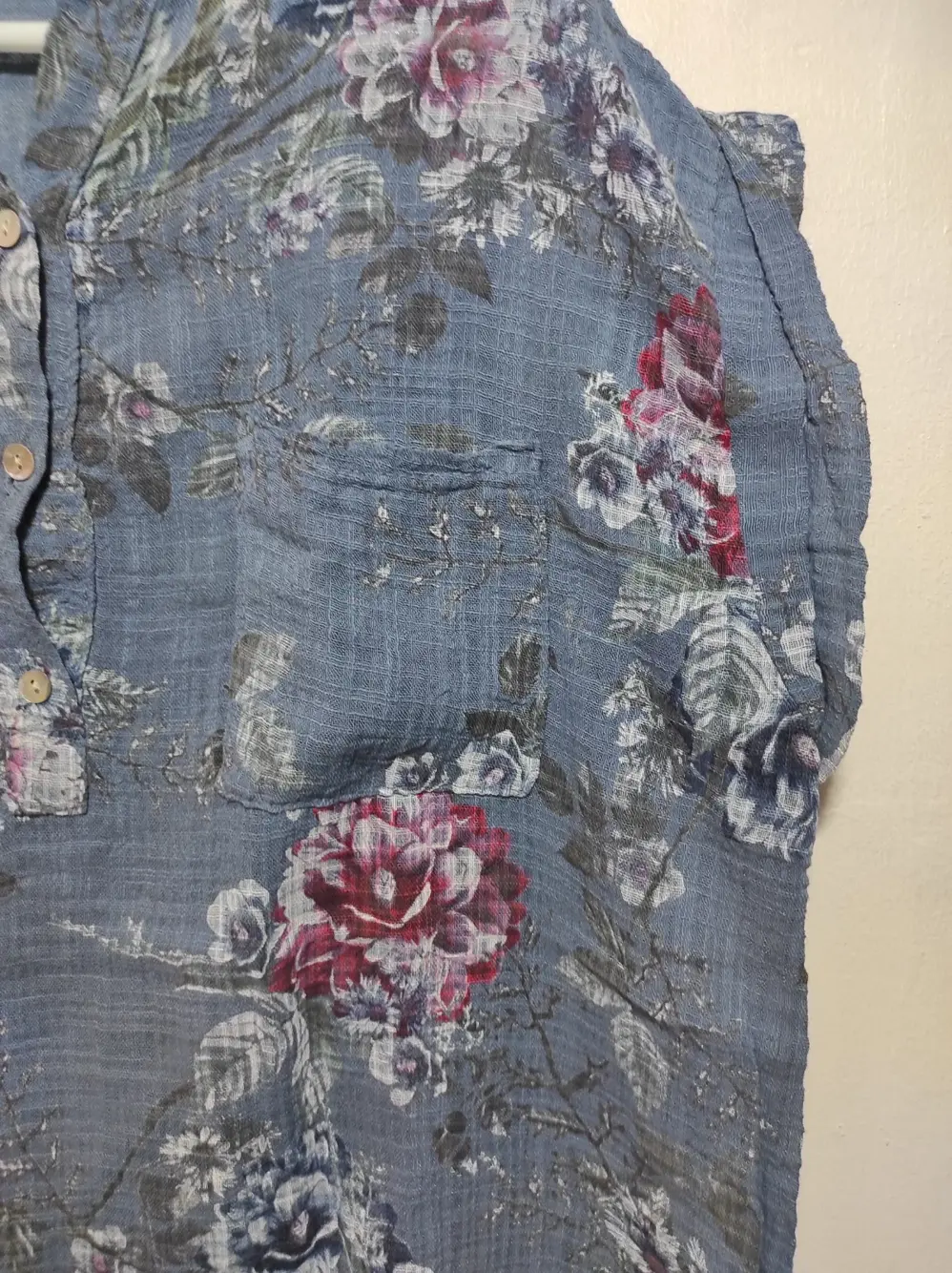 Camisa blusa manga corta New collection talla unica ver medidas, foto 2