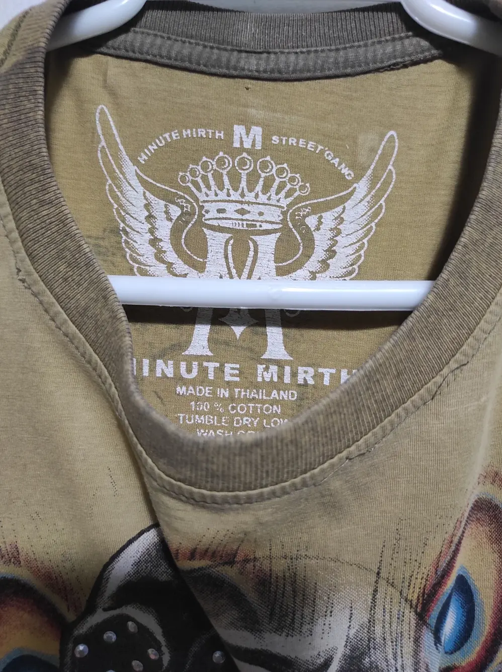 Camiseta manga corta Minute Mirth talla M, foto 5