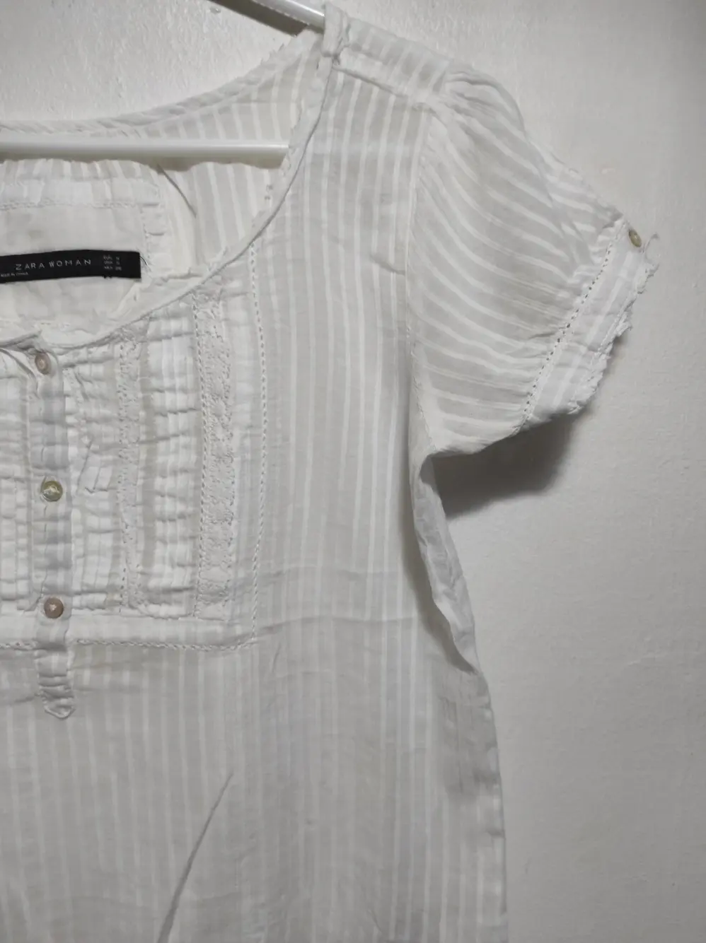 Camiseta blusa Zara woman talla S, foto 3