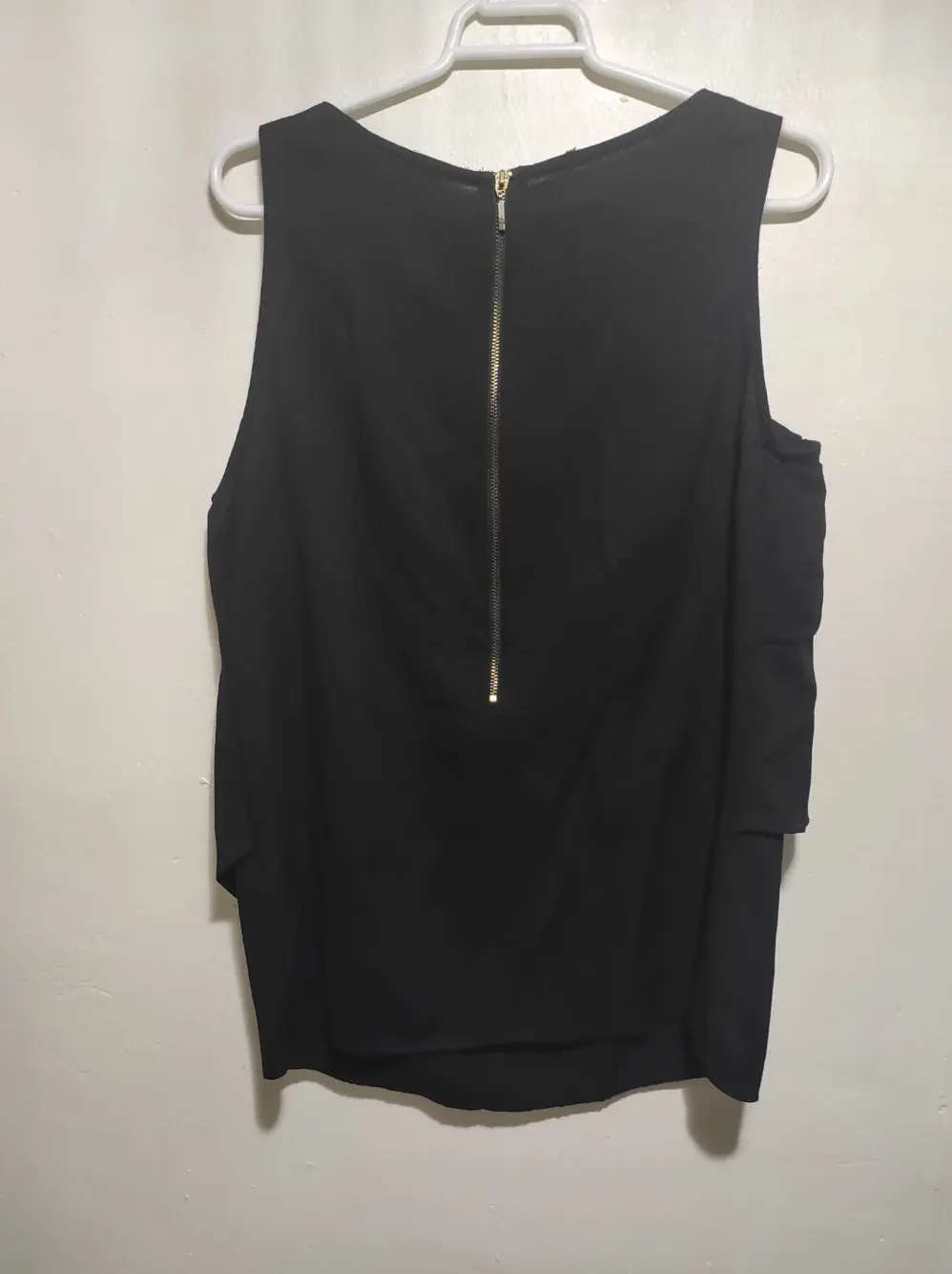 Camiseta blusa sin mangas Zara basic talla M, foto 5