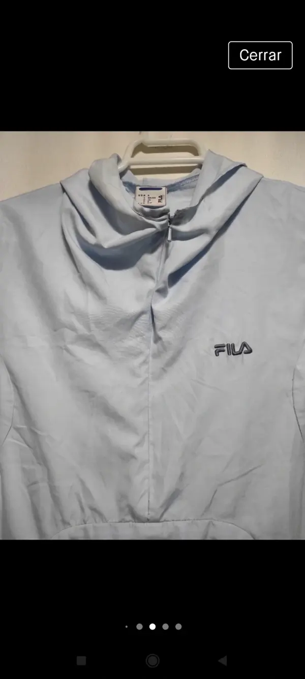 Chaleco entretiempo Fila talla S, foto 4
