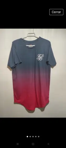 Camiseta manga corta Siksilk talla S