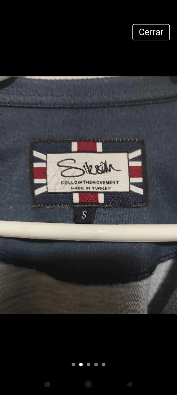 Camiseta manga corta Siksilk talla S, foto 2