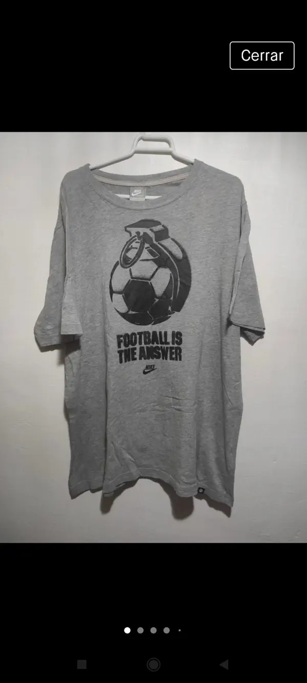 Camiseta manga corta Nike talla XL