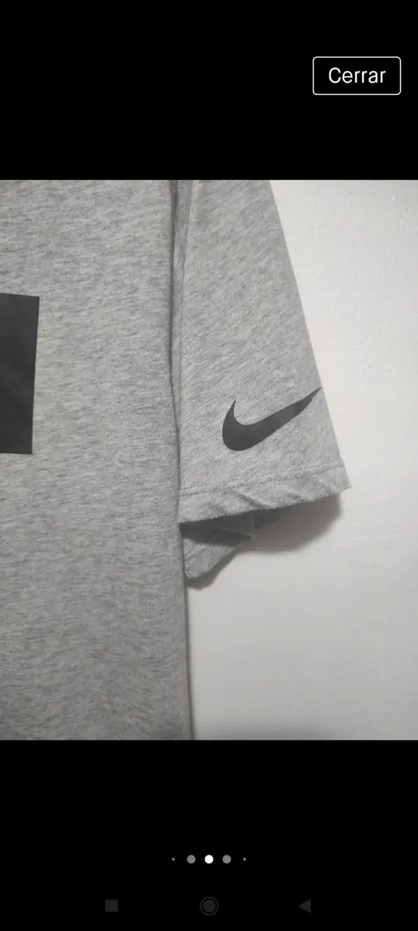 Camiseta manga corta Nike tee talla L, foto 4