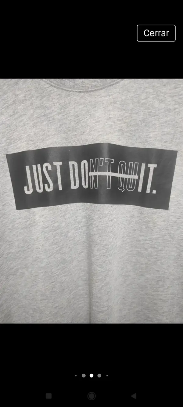 Camiseta manga corta Nike tee talla L, foto 5