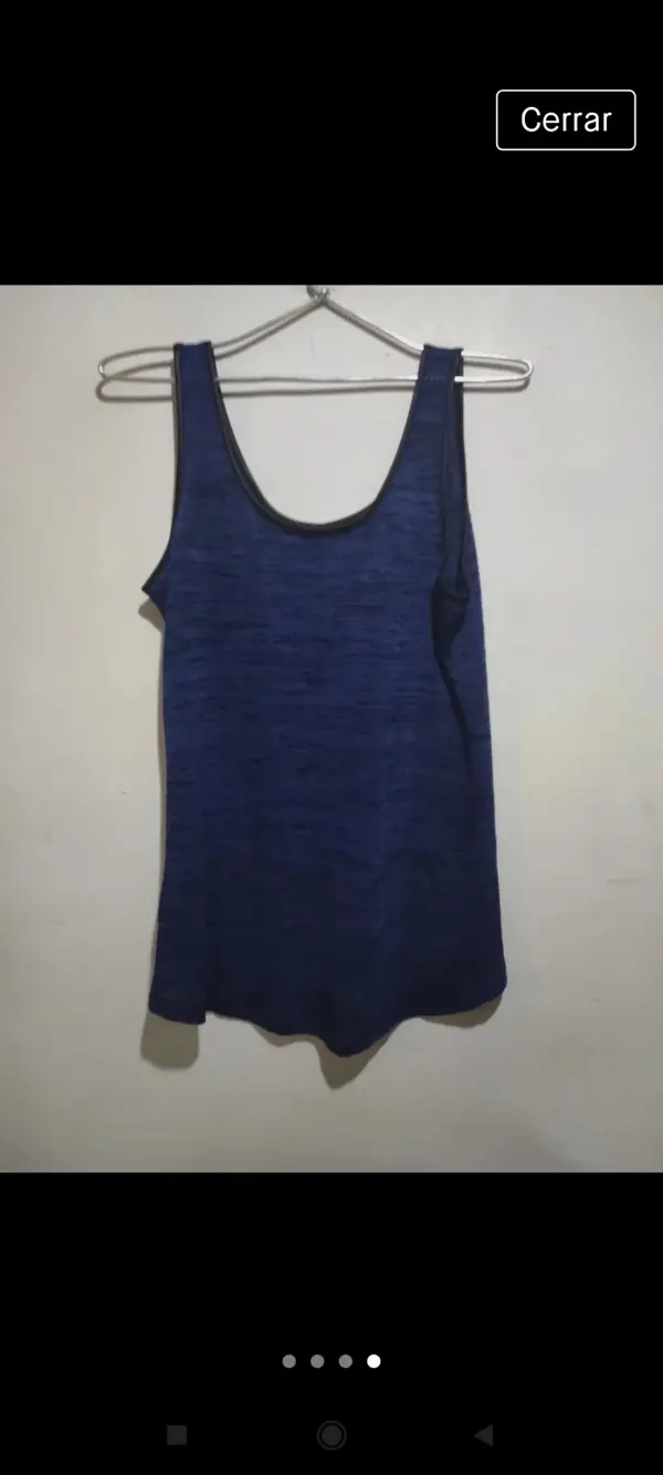 Camiseta blusa sin mangas Kiabi talla L, foto 4