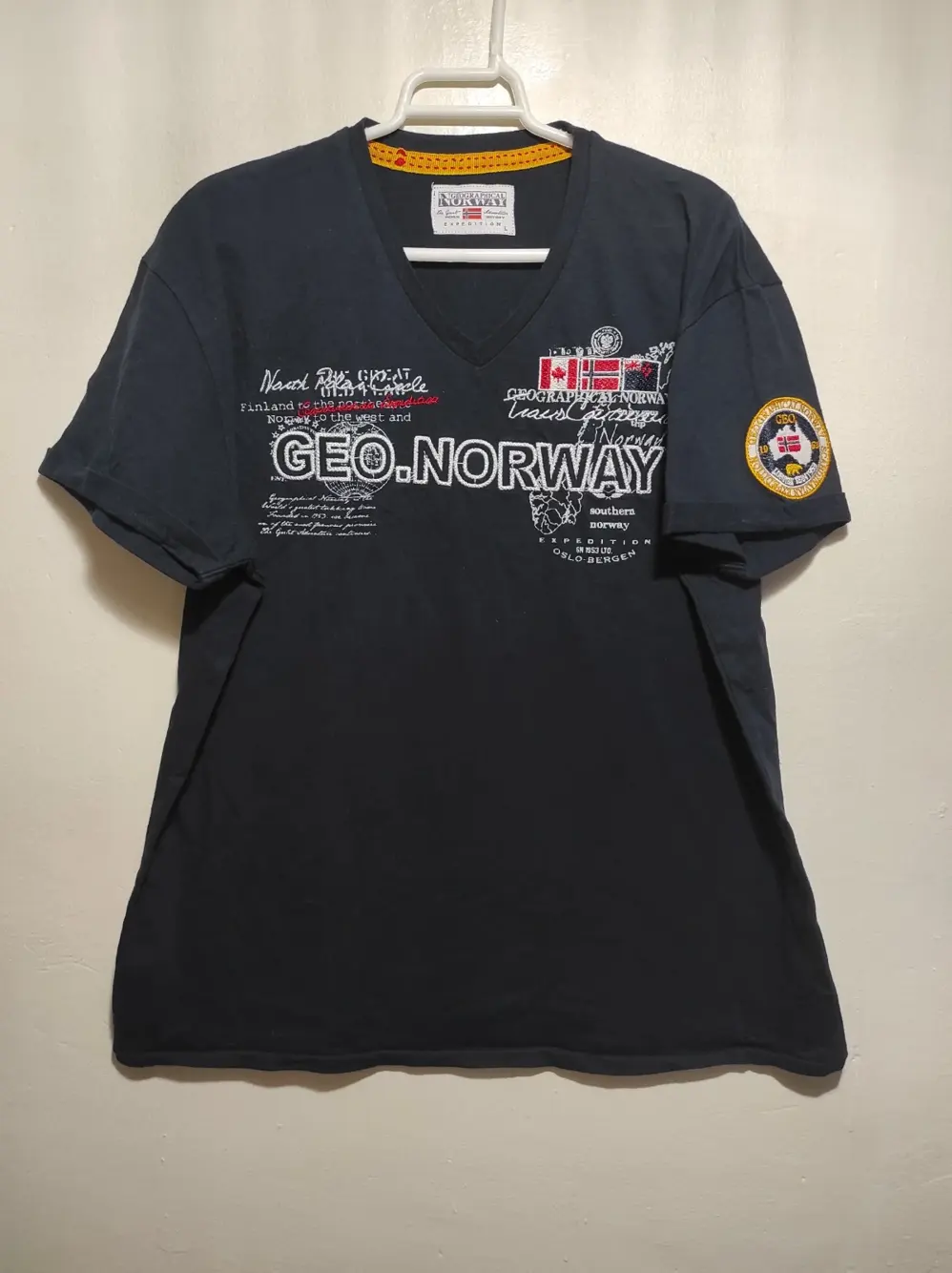 Camiseta manga corta Geographical Norway expedition talla L