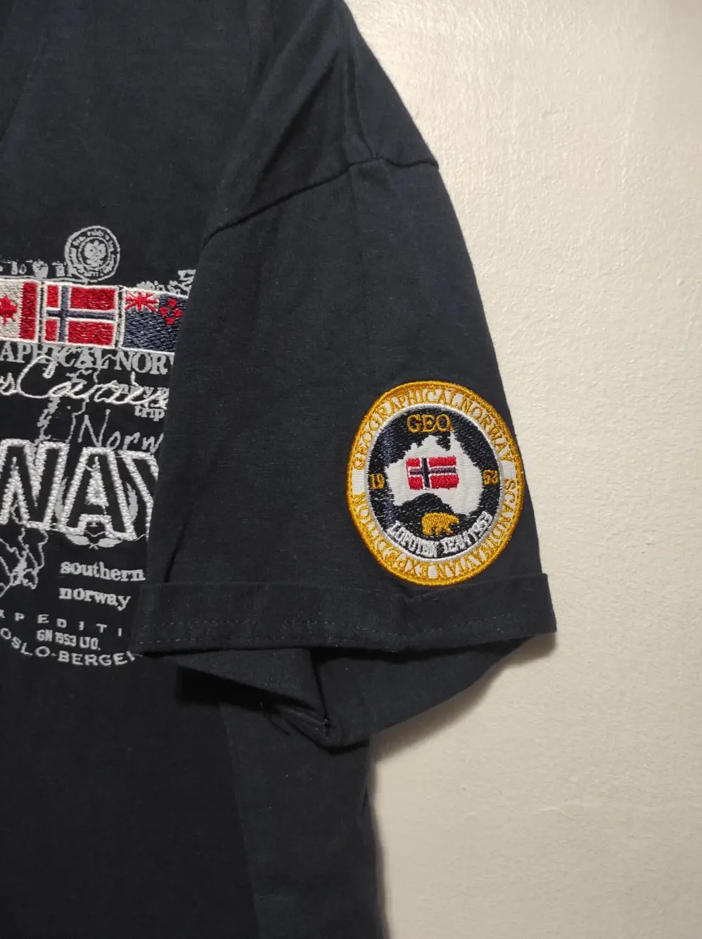 Camiseta manga corta Geographical Norway expedition talla L, foto 2