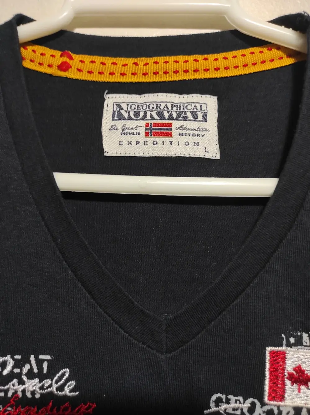 Camiseta manga corta Geographical Norway expedition talla L, foto 4