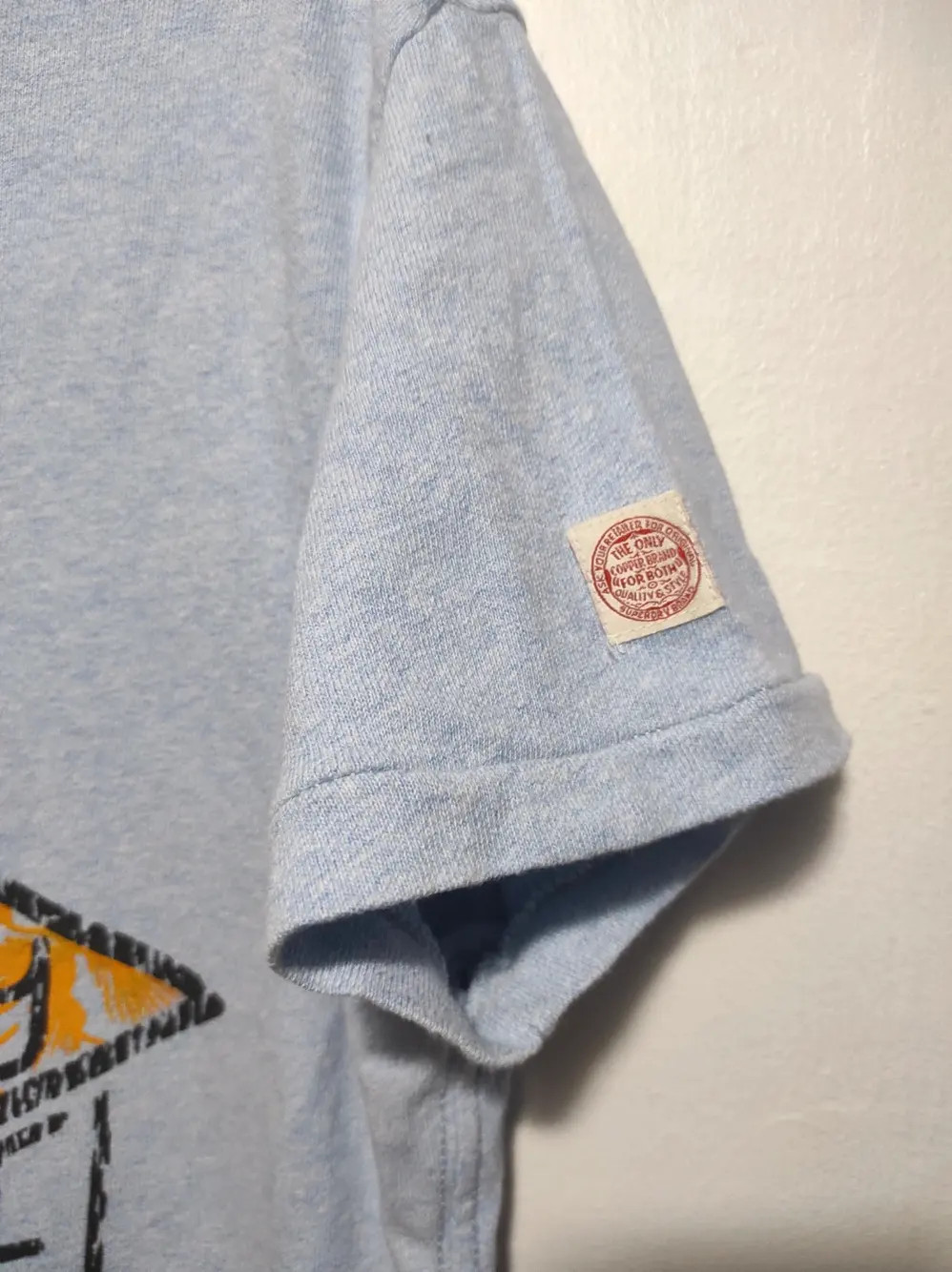 Camiseta superdry cooper label talla M, foto 3