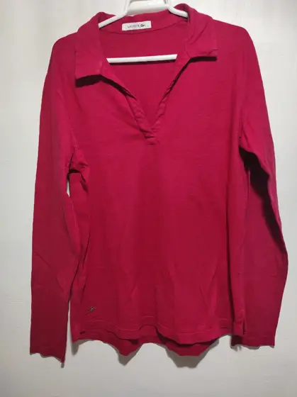 Polo manga larga Lacoste talla 42