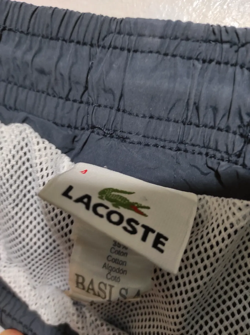 Bañador s'hort Lacoste talla 4 M, foto 5