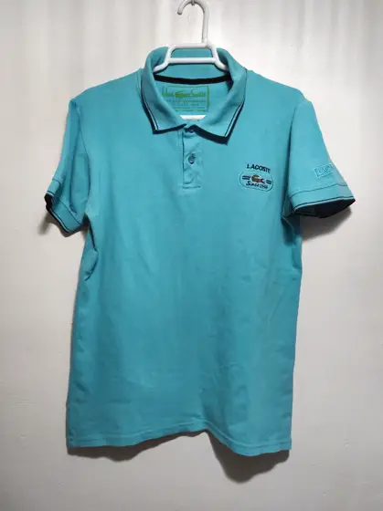 Polo vintage manga corta Lacoste talla sirve para S ver medidas!!