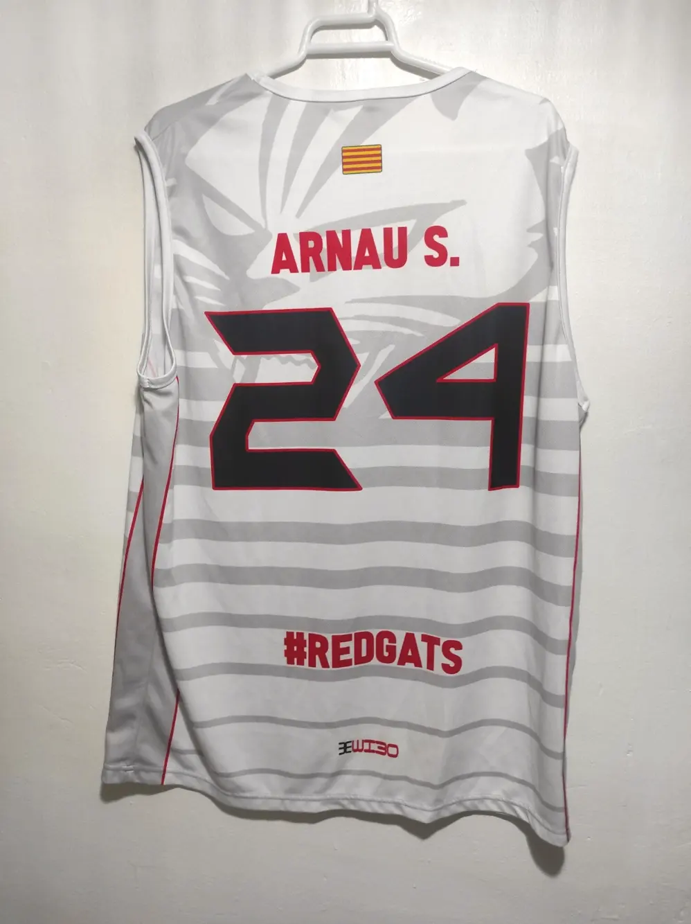 Camiseta Montgat basket Arnau S. 24 talla L, foto 5