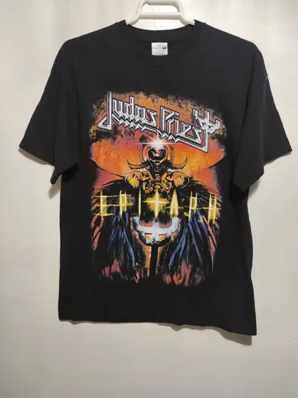 Camiseta manga corta Judas priest screen stars talla M ver medidas