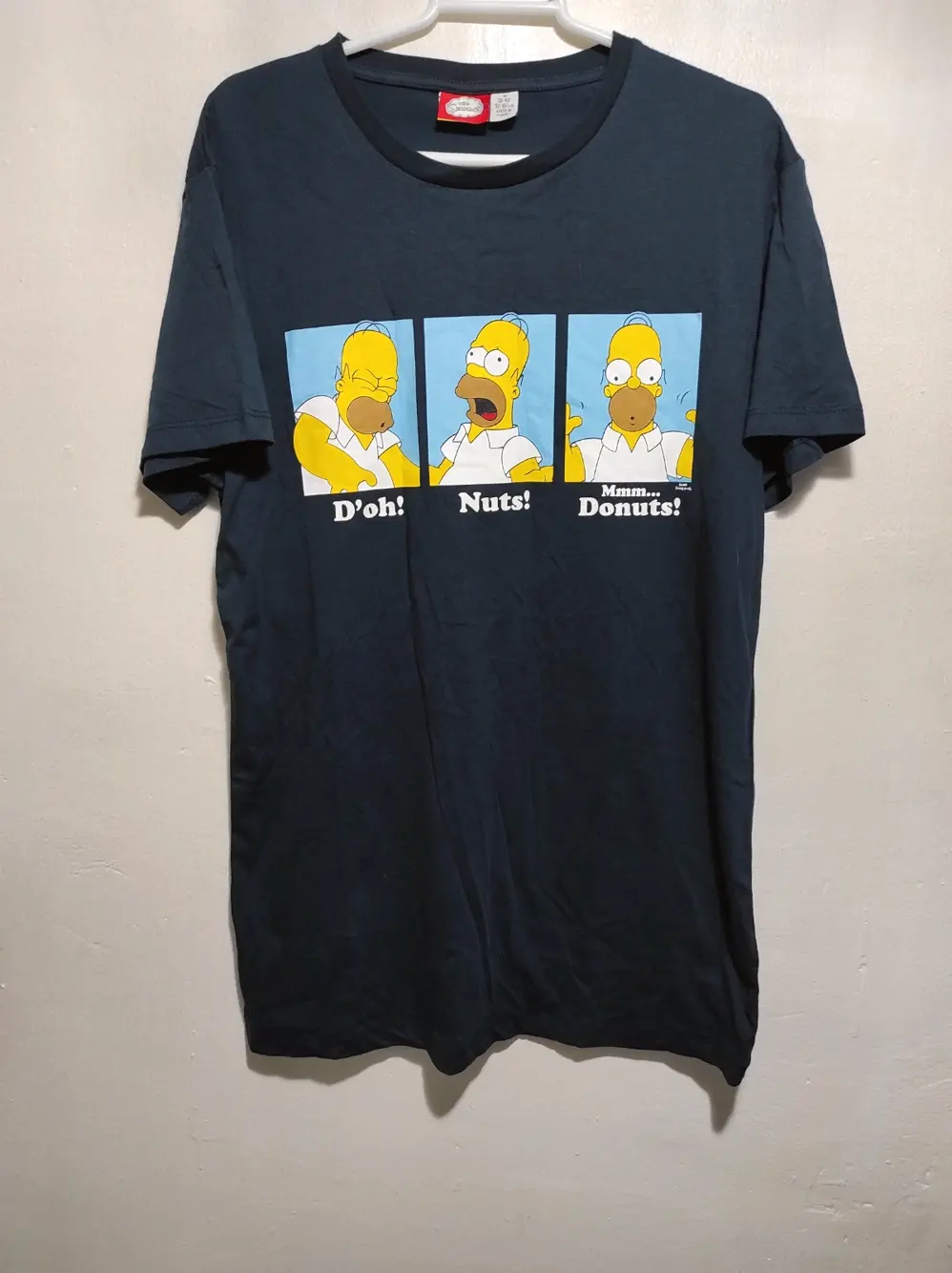 Camiseta manga corta The Simpsons Primark talla M