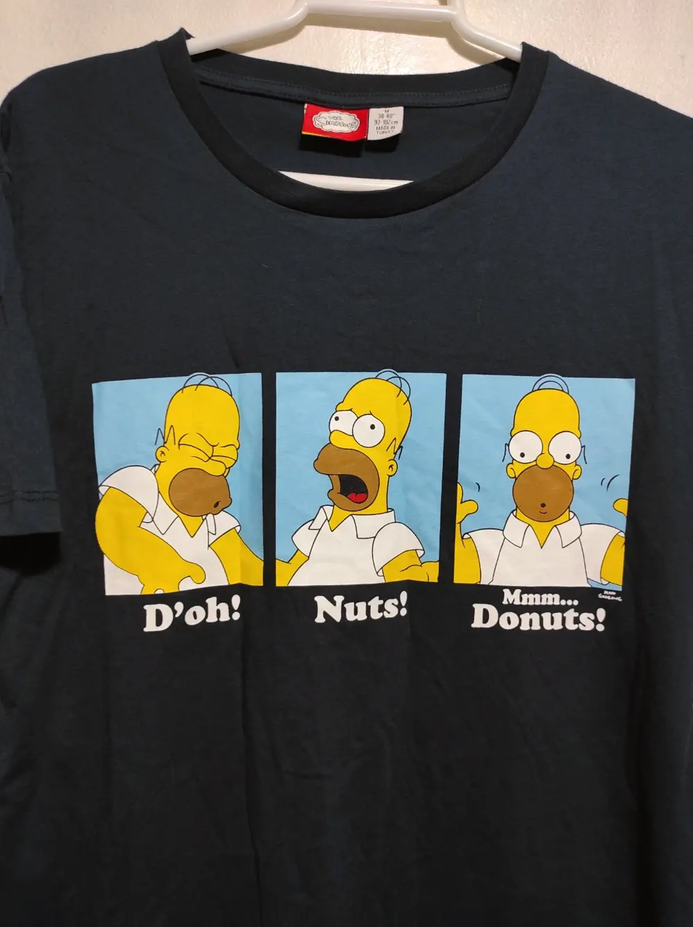 Camiseta manga corta The Simpsons Primark talla M, foto 2