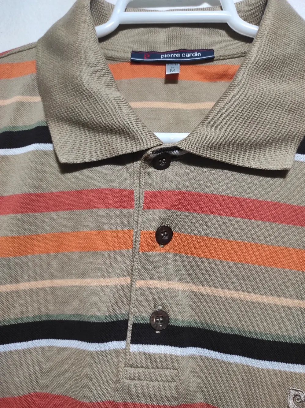 Polo manga corta Pierre Cardin talla 5 M sirve para L ver medidas, foto 3