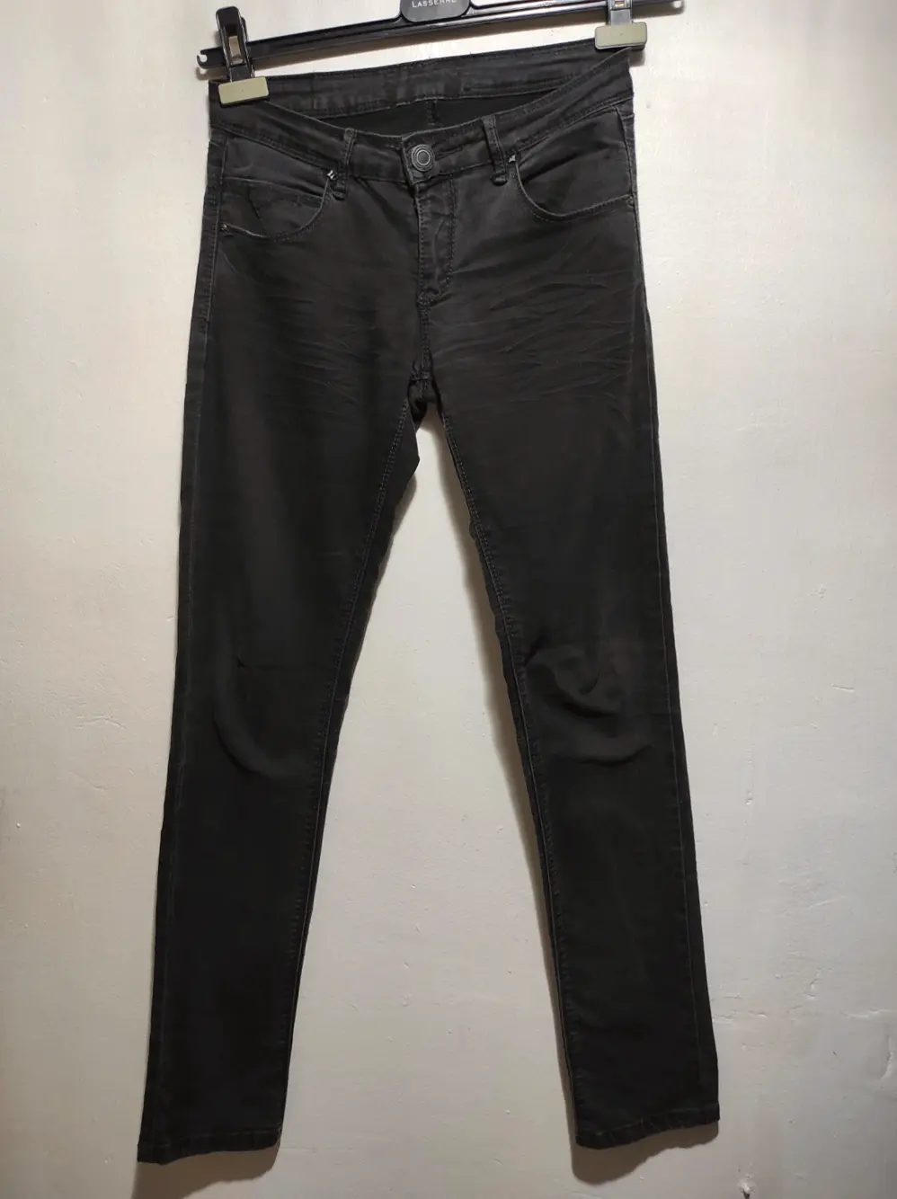 Pantalon vaquero pitillo Blanco jeans talla M 38